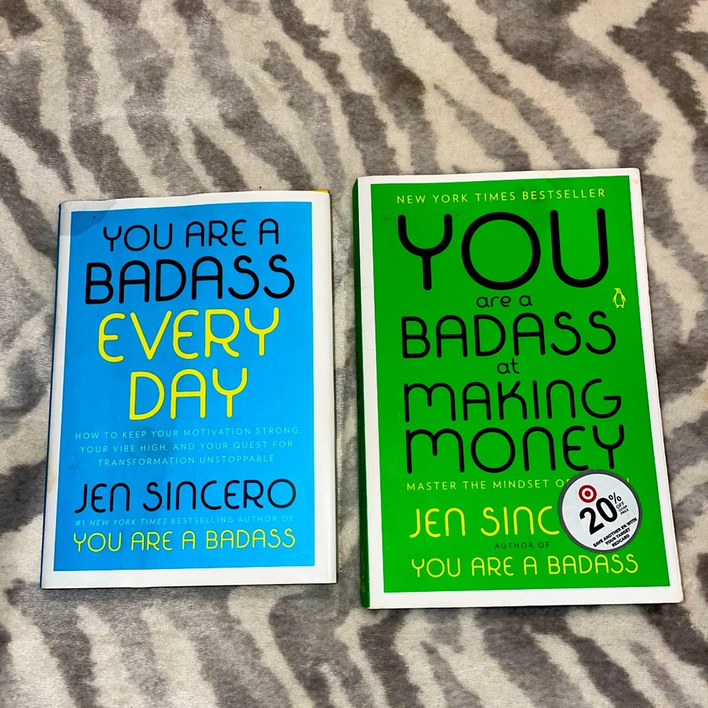 Jen Sincero You are a Badass Books!